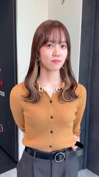 人気なインナーカラー︎
#インナーカラー #デザインカラー  