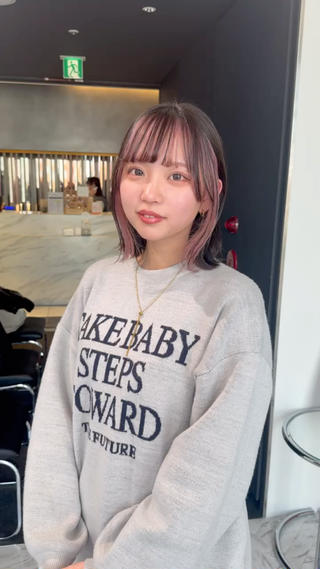 大人気なインナーカラーピンク
#成人式 #インナーカラー #デザインカラー #インナーカラーピンク #ピンクカラー 