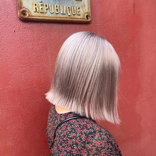 ショート カラー パーマ ヘアアレンジ メンズ キッズ ネイル マツエク・マツパ アイブロウ 大人スタイル 太田のヘアスタイル