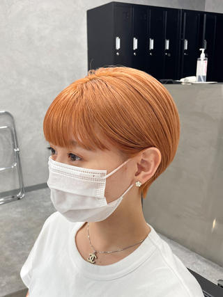 ショート カラー パーマ ヘアアレンジ メンズ キッズ ネイル マツエク・マツパ アイブロウ 大人スタイル 太田のヘアスタイル
