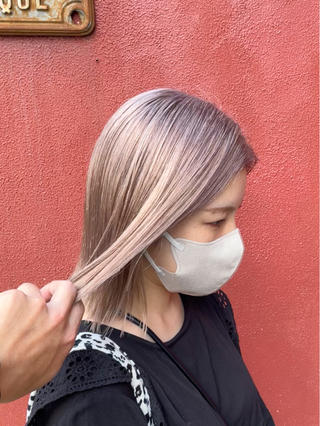 ショート カラー パーマ ヘアアレンジ メンズ キッズ ネイル マツエク・マツパ アイブロウ 大人スタイル 太田のヘアスタイル