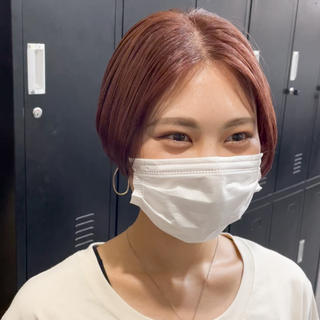 ショート カラー パーマ ヘアアレンジ メンズ キッズ ネイル マツエク・マツパ 大人スタイル 太田のヘアスタイル