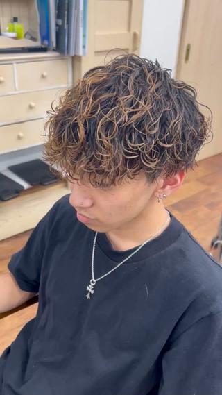 ミディアム Rikito .のヘアスタイル