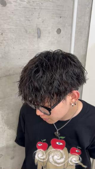パーマ メンズ Rikito .のヘアスタイル