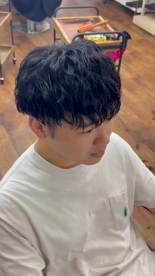 ミディアム Rikito .のヘアスタイル