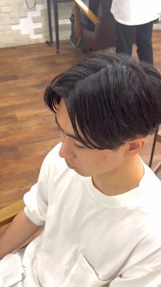 ミディアム Rikito .のヘアスタイル