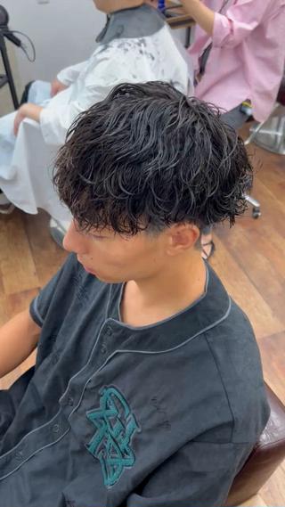 パーマ メンズ Rikito .のヘアスタイル