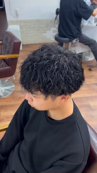 ミディアム Rikito .のヘアスタイル