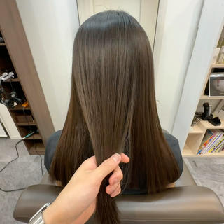 ロング パーマ おおつか せいやのヘアスタイル