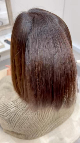 ショート カラー 縮毛矯正×艶カラー /中村勇太のヘアスタイル