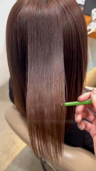 セミロング 櫻井園子🌸 久屋大通/高岳のヘアスタイル