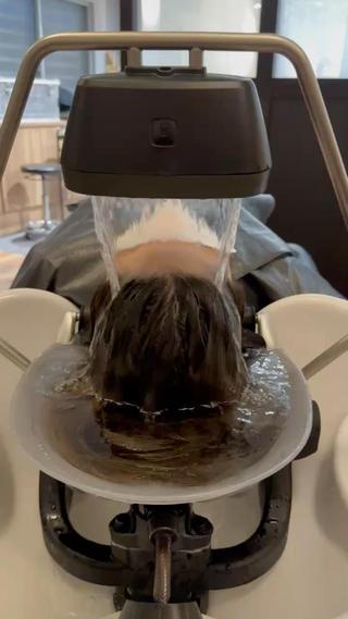 高濃度炭酸泉の頭浸浴でリラックス
#頭浸浴 