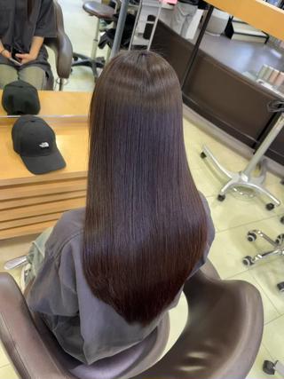 髪に優しい酸性ストレート️