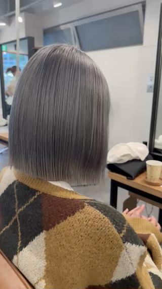 ショート カラー 特殊カラー特化 ✂️SHIAN フジのヘアスタイル