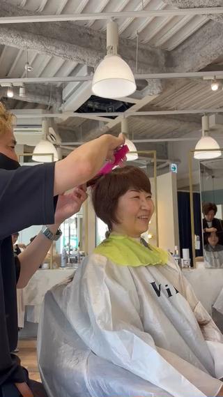 ショート 貴田 博彦のヘアスタイル