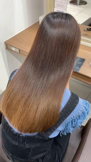 ロング ハードパーマ Rico💜のヘアスタイル