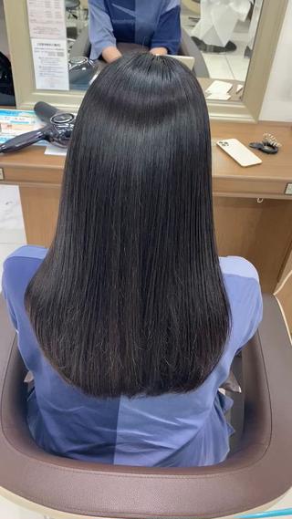 ロング ハードパーマ Rico💜のヘアスタイル