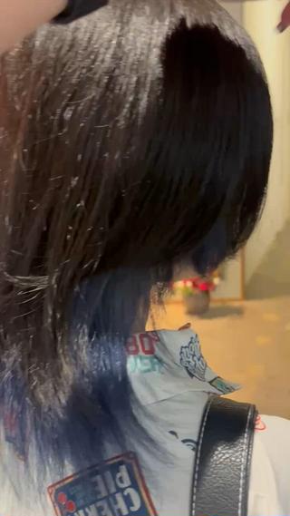 ショート カラー ブリーチ/エクステ はしもと そな🫧のヘアスタイル