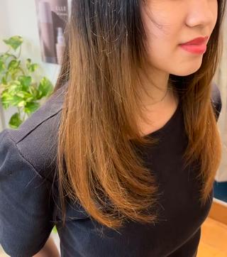 お顔周り/軽めレイヤーカット