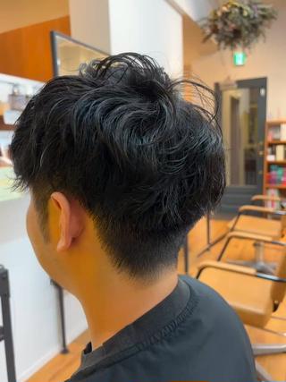 メンズ/ 緩めツイストパーマ