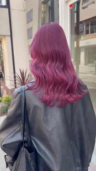 セミロング パーソナルカラー/ 小顔カット/小出朋哉のヘアスタイル