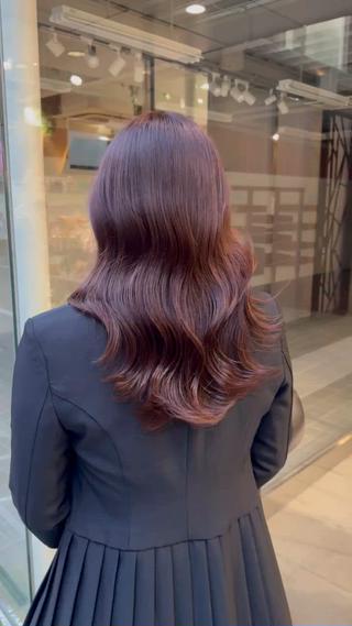 セミロング パーソナルカラー/ 小顔カット/小出朋哉のヘアスタイル