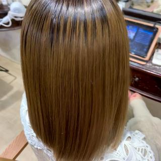 セミロング パーマ 縮毛矯正/山根勇平 /完全マンツーマンのヘアスタイル