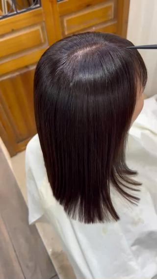 カラーと髪質改善トリートメントの同時施術でカラーのダメージも最小限に抑えながら栄養たっぷりで味わったことの無い艶髪になります！ 