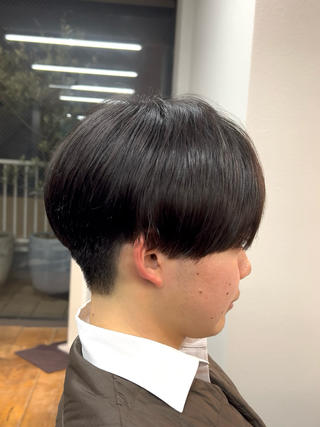 ショート カラー パーマ ヘアアレンジ メンズ 伊藤 陸のヘアスタイル