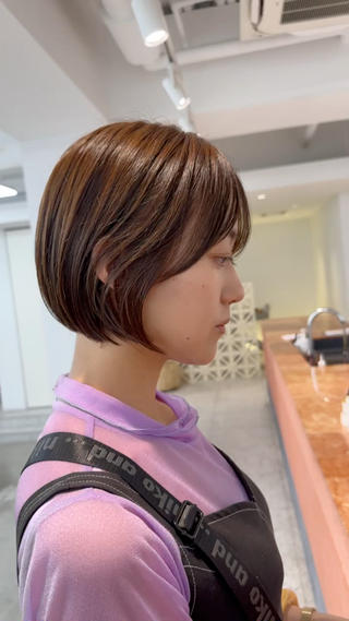 あごラインミニボブ！！
ボブ/ミニボブ/コンパクトボブ 