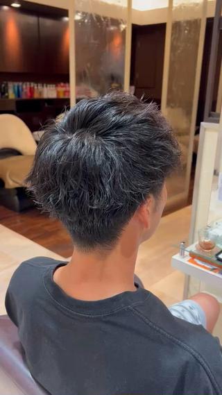 パーマ メンズ 神山 海里のヘアスタイル