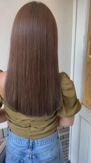 セミロング 【髪質改善】 Wakanaのヘアスタイル