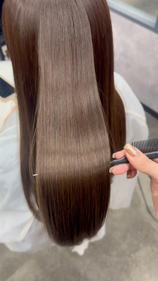 ロング カラー 髪質改善/似合わせ パーマ/yumikaのヘアスタイル