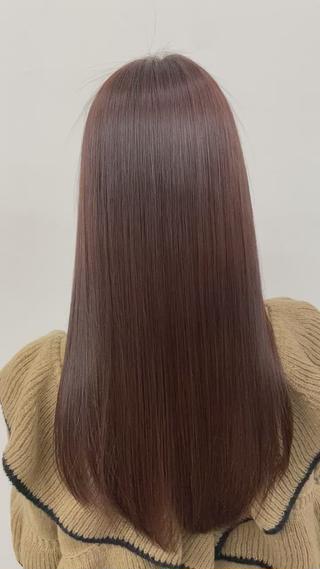 セミロング カラー 井上 健斗のヘアスタイル