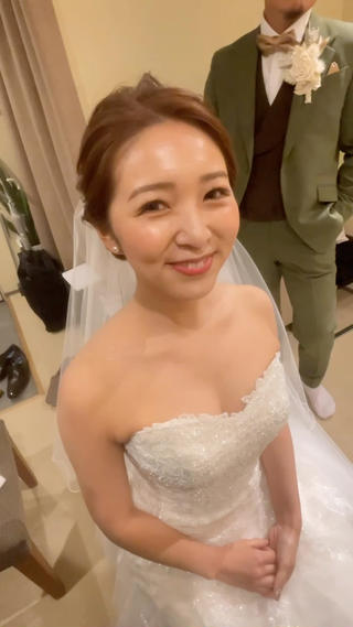 セミロング ヘアアレンジ beauty  salon laera所属・垢抜けヘアメイク職人 💄甲斐恵和のヘアスタイル