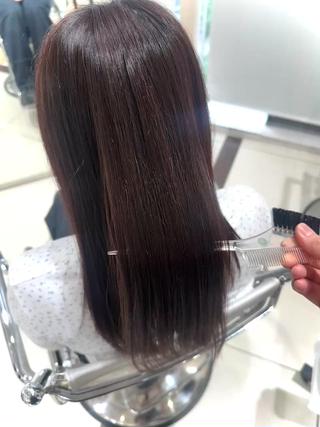 セミロング 【本陣】モデル募集 NAMIのヘアスタイル