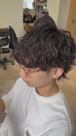 ショート パーマ メンズ メンズStylist 山根慧のヘアスタイル