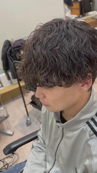 ショート パーマ メンズ メンズStylist 山根慧のヘアスタイル