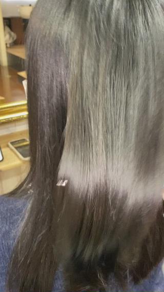 セミロング カラー パーマ 髪質進化系へ 💇‍♀️Yasuのヘアスタイル