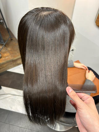 リタッチ矯正×酸熱トリートメント