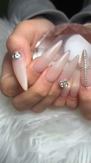 ネイル 銀河_ Chan nailsのネイルデザイン
