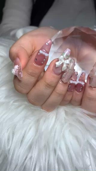 ネイル 銀河_ Chan nailsのネイルデザイン