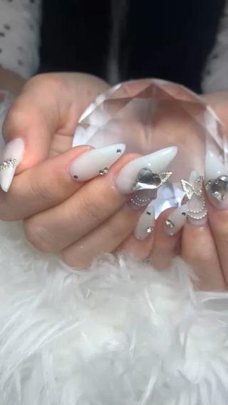ネイル 銀河_ Chan nailsのネイルデザイン