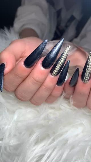 ネイル 銀河_ Chan nailsのネイルデザイン