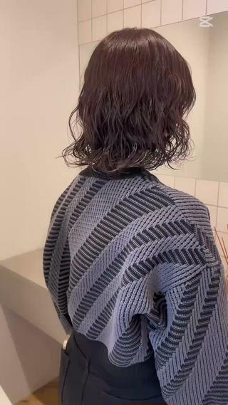 ボブパーマ
初めての方でもスタイリング方法などしっかりお伝えします！ 
