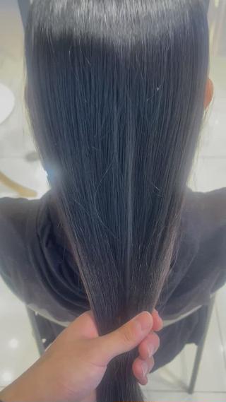 超ストレートブローで仕上げてます!
ツヤッツヤです!