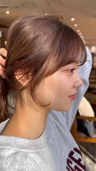 ミディアム 大人レイヤー×艶髪 小久保　春暁のヘアスタイル