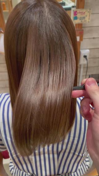 艶々のサラサラ！
アイロンで処理いたしますのでしっかりと長持ちします！ 