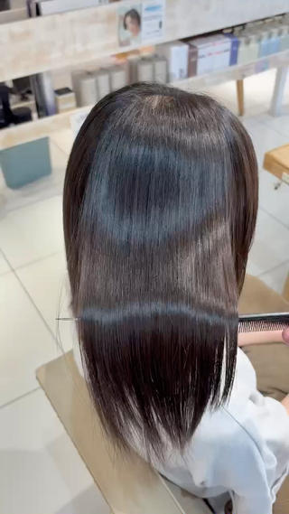 ミディアム 本厚木｜縮毛矯正/ 髪質改善/専門サロンのヘアスタイル