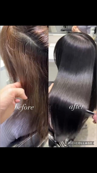 セミロング 髪質改善特化 ミサワコウキのヘアスタイル